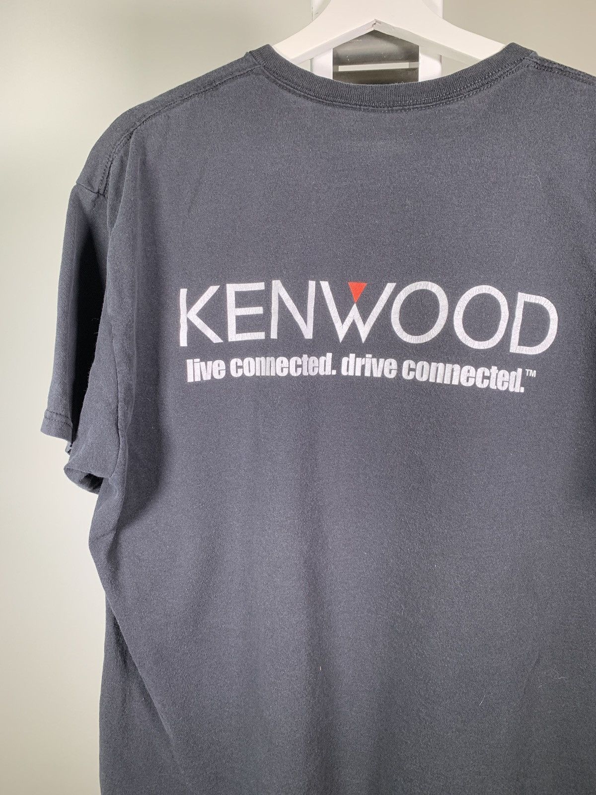 Japanese Brand × Vintage Vintage Kenwood Audio Stereo Im Connected T Shirt 90s Size US L / EU 52-54 / 3 - 1 Thumbnail