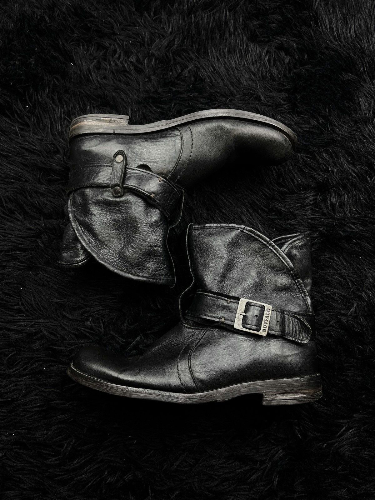 Buffalo London Buffalo AS98 Style Archive Avant Garde Ankle Leather Boots Size US 9 / IT 39 - 1 Thumbnail