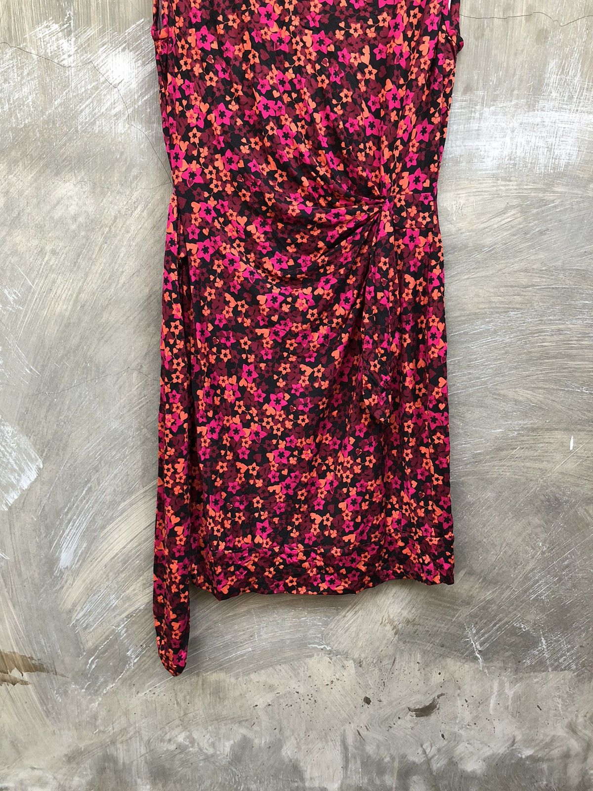 Diane von Furstenberg Diane Von Furstenberg Flower Midi Dress Size XS / US 0-2 / IT 36-38 - 3 Thumbnail