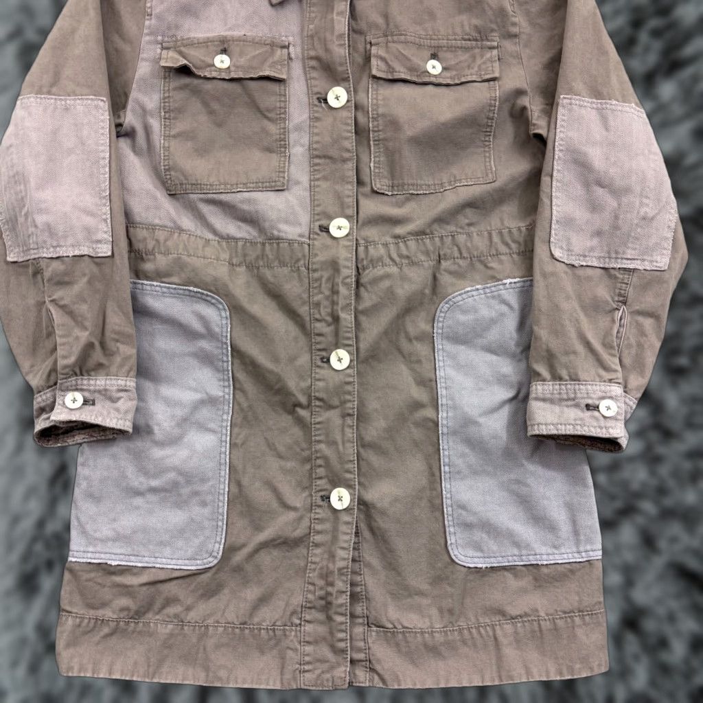 Free People VINTAGE-free People Apollo Cargo Jacket Womens Medium Oversized Button Utility Outdoor Size M / US 6-8 / IT 42-44 - 1 Thumbnail