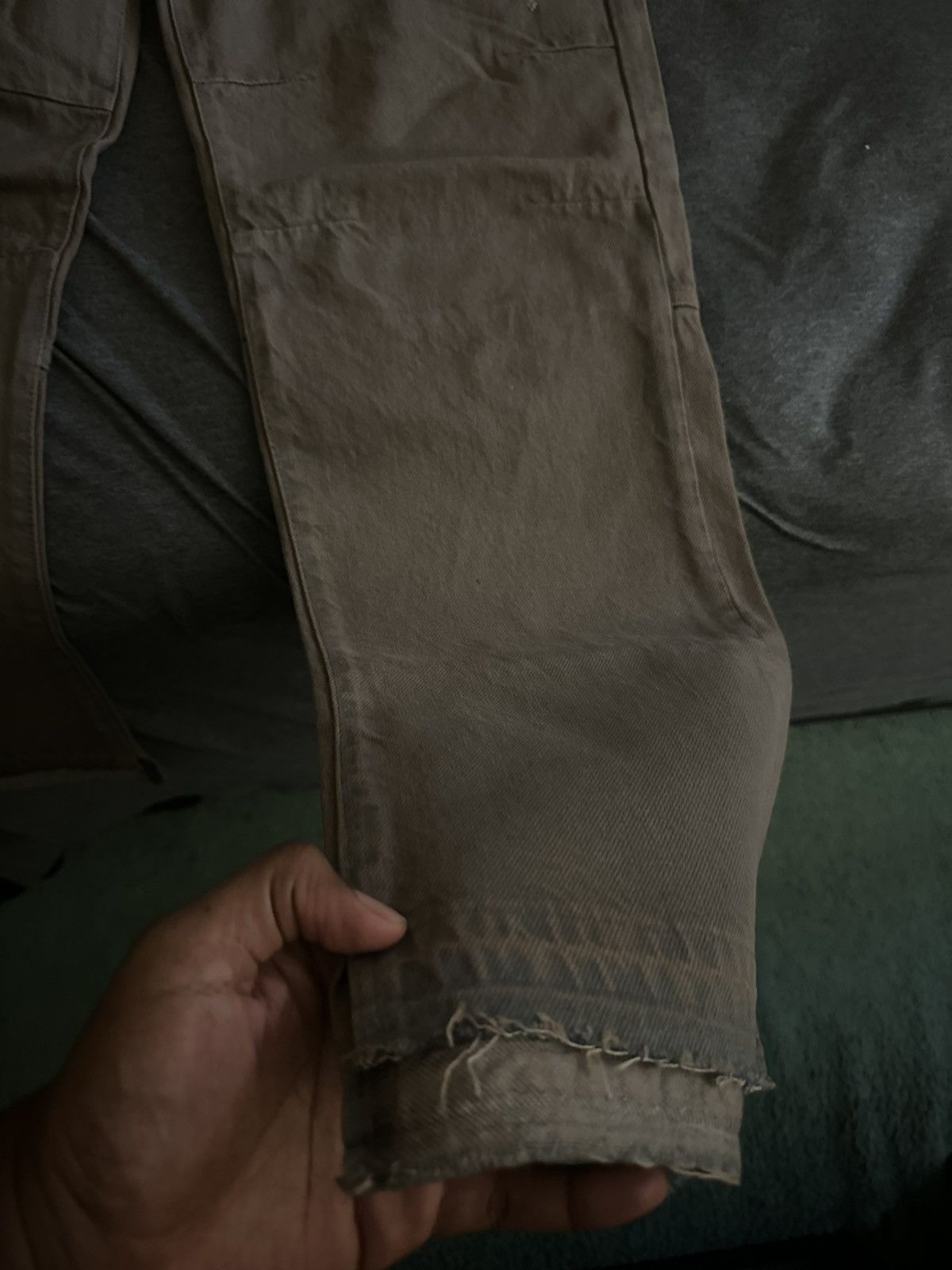 Represent Clo. Represent Clo Brown Stepped Hem Jeans Size US 32 / EU 48 - 3 Thumbnail