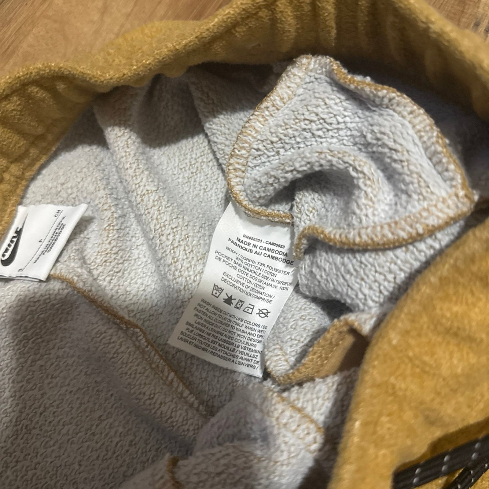 Nike Nike Tech Fleece Winterized Elemental Gold Jogger Sweatpants Size US 28 / EU 44 - 5 Thumbnail