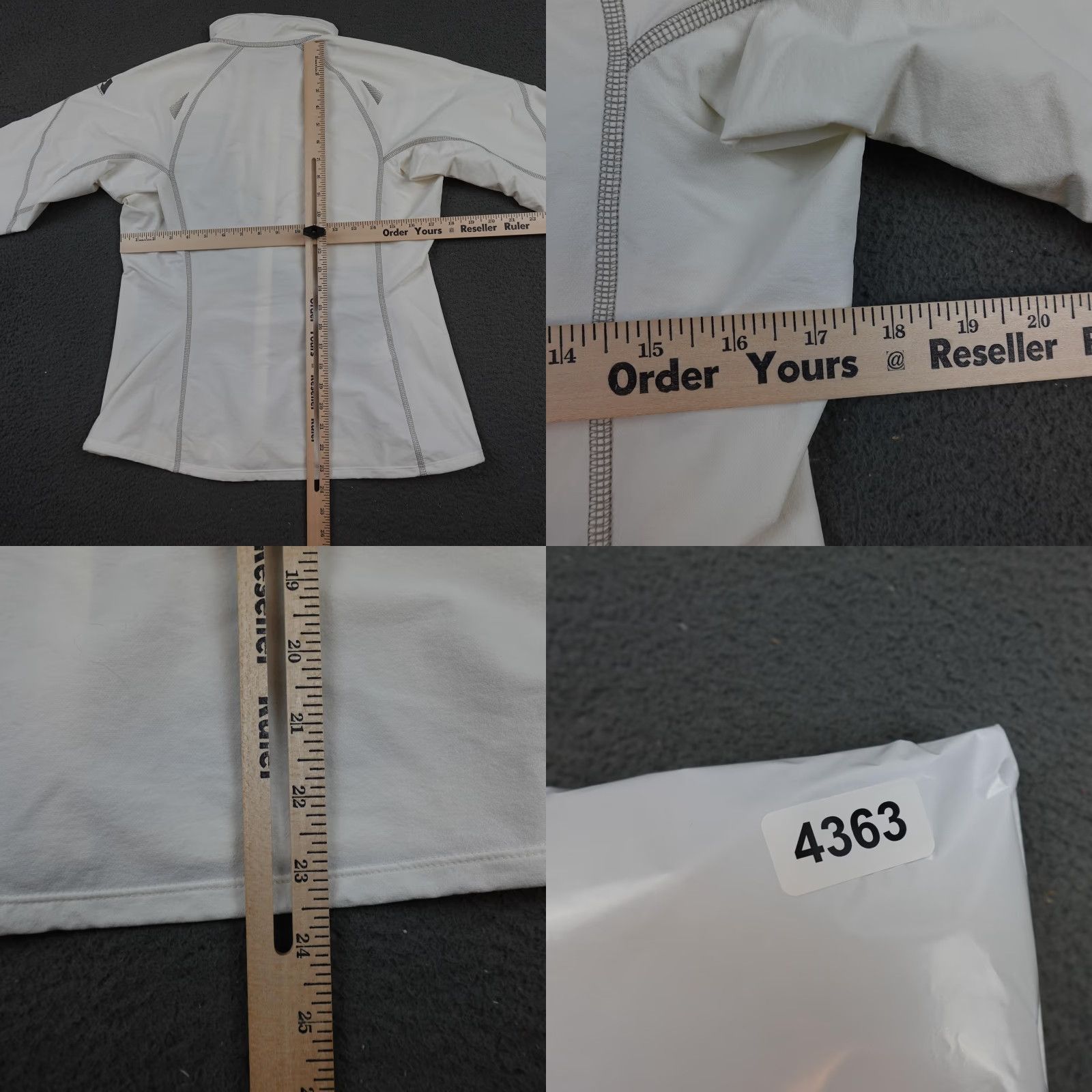 Eddie Bauer Eddie Bauer First Ascent Jacket Womens Medium White Softshell Full Zip Hiking Size M / US 6-8 / IT 42-44 - 9 Thumbnail