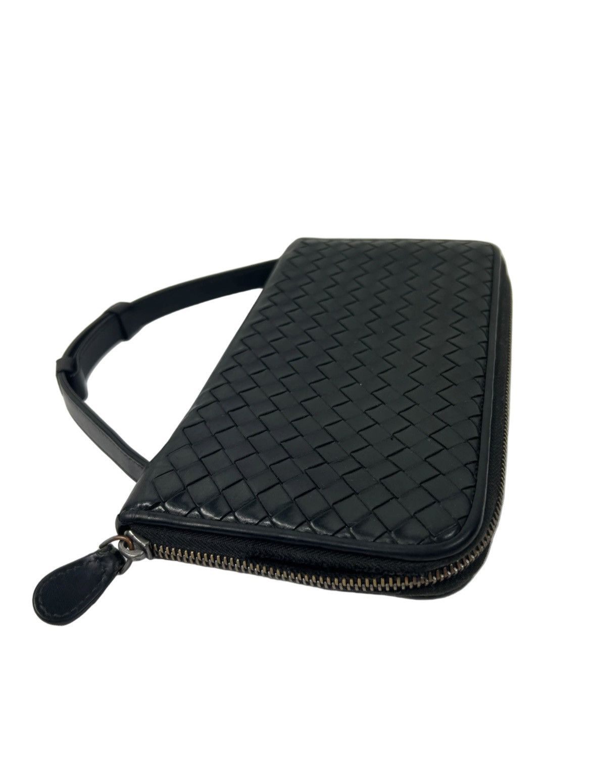 Bottega Veneta Bottega Veneta Black Leather Zippy Wallet - Clutch Size ONE SIZE - 3 Thumbnail