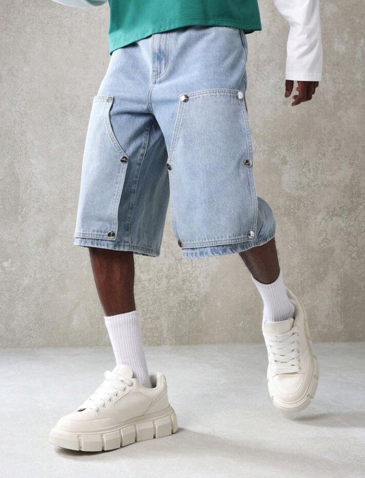 Japanese Brand Y2k Style Short Denim Size US 36 / EU 52 - 1 Thumbnail