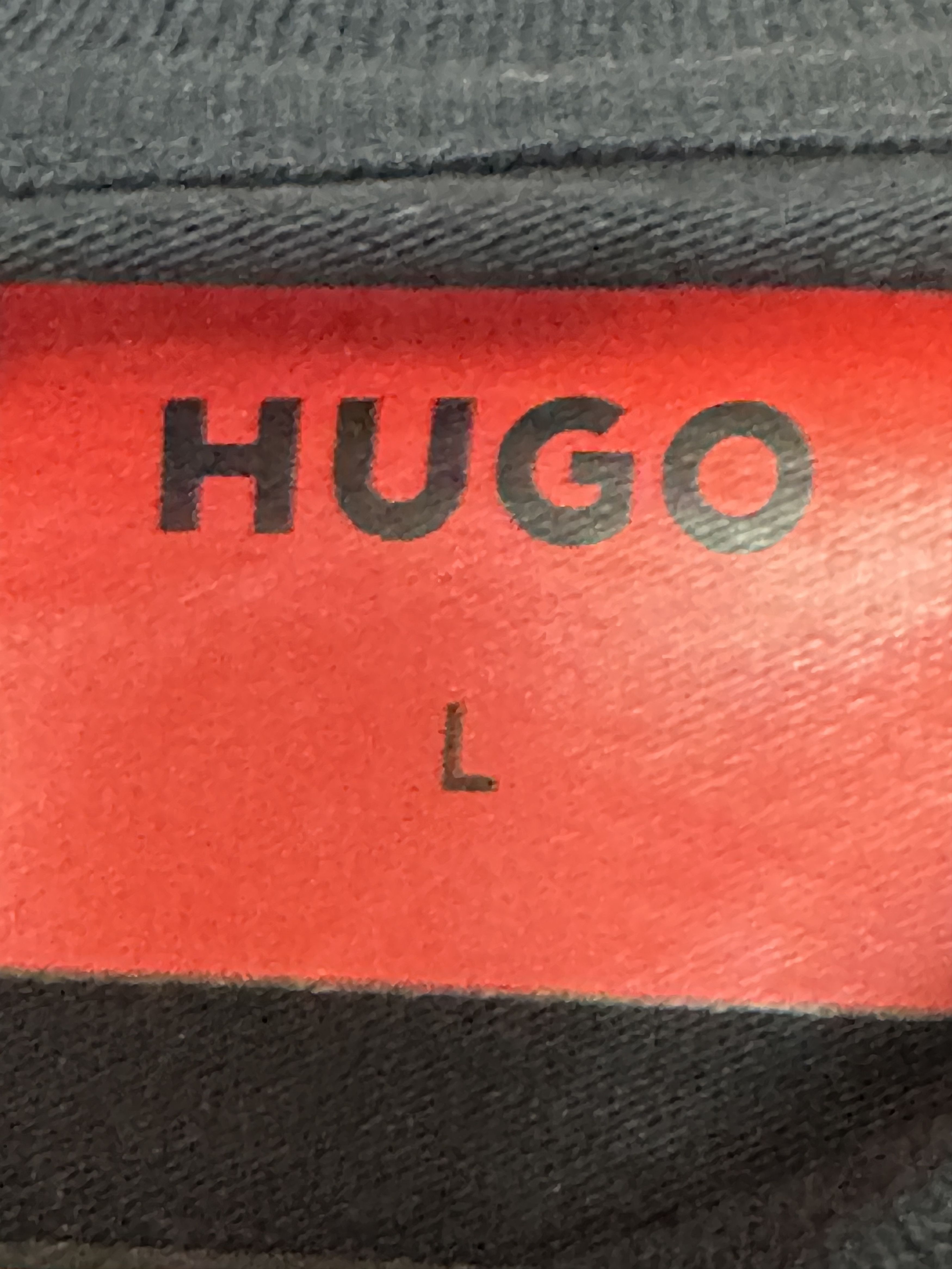 Hugo HUGO Boss Men's HM013 Jersey 001-Black T-Shirt Size US L / EU 52-54 / 3 - 3 Thumbnail