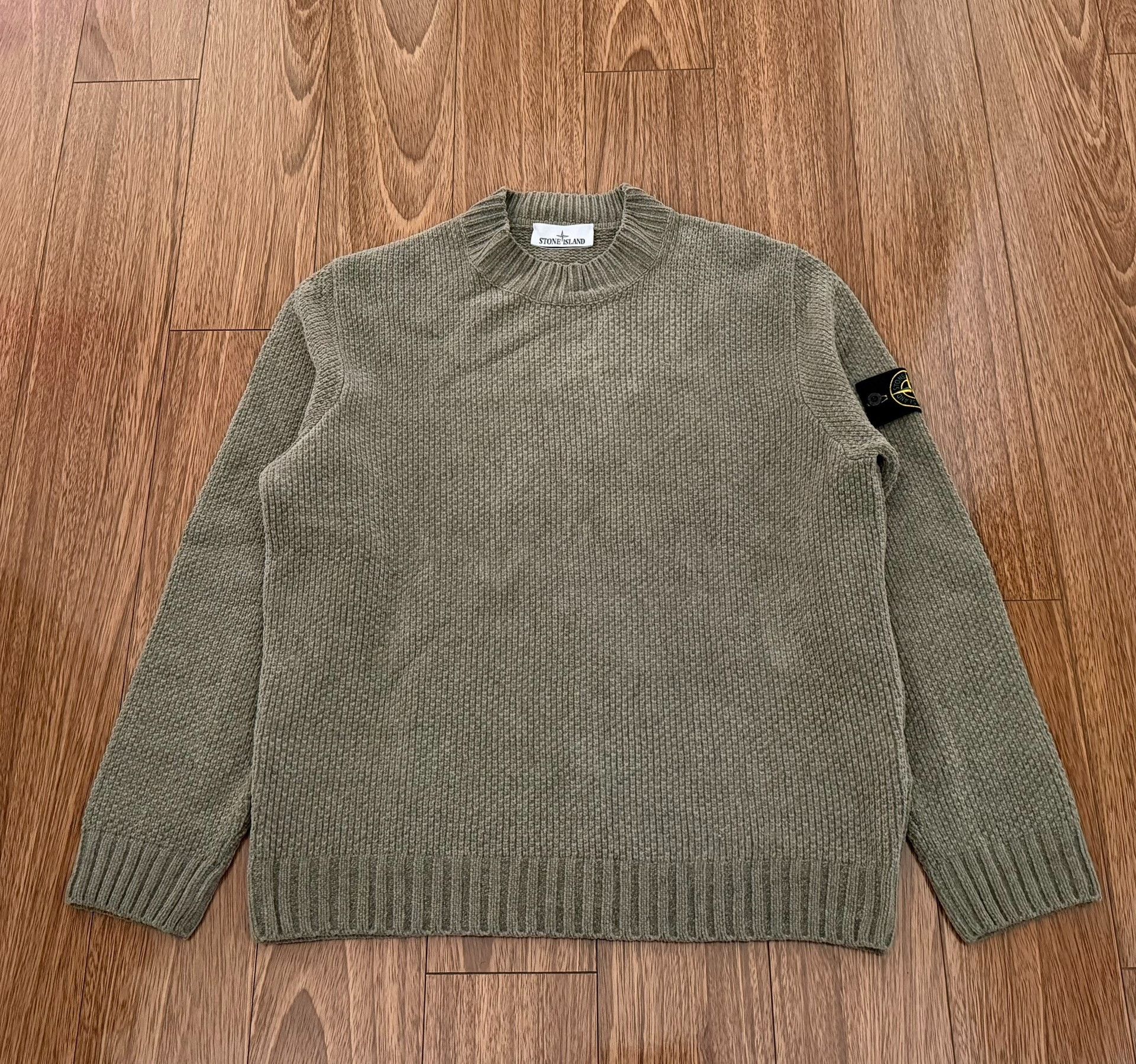 Stone Island Stone Island SS26 Ribbed Turtleneck Logo Knit Size US M / EU 48-50 / 2 - 1 Thumbnail