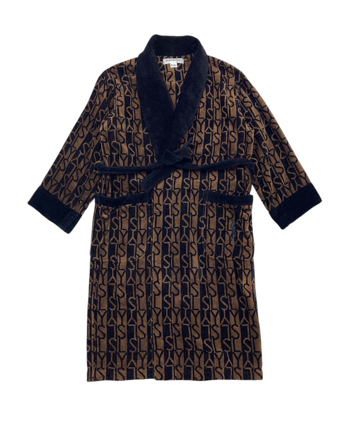 Yves Saint Laurent YSL Cotton Bathrobe #1876/09 Size US M / EU 48-50 / 2 - 1 Thumbnail