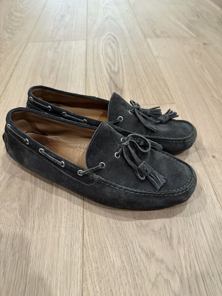 Ralph Lauren Purple Label Purple Label Green Suede Tassel  display picture 1