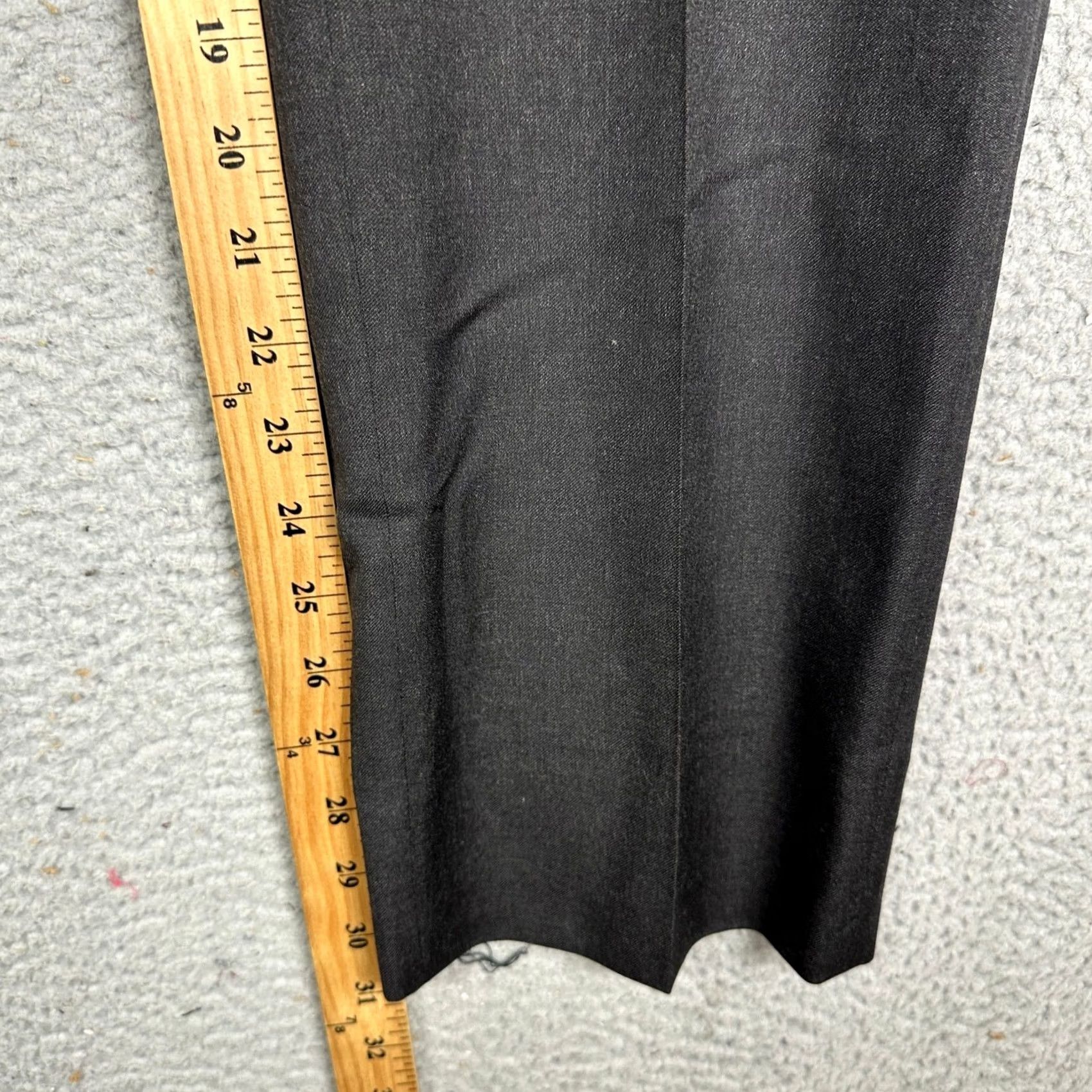 Hugo Boss Hugo Boss Cagan1-US Wool Pants Mens 34R Gray Straight Leg Dress Flat Front EUC Size US 34 / EU 50 - 7 Thumbnail