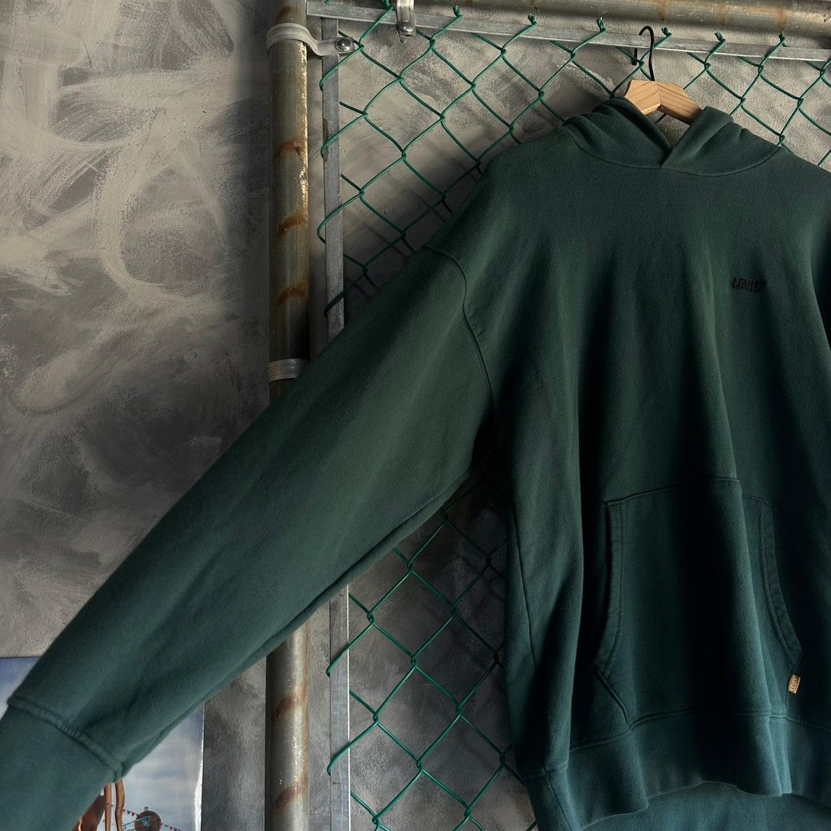 Levi's × Vintage Levis Sweater Green Gold Tab Relaxed Fit Hoodie Pullover Size US M / EU 48-50 / 2 - 4 Thumbnail