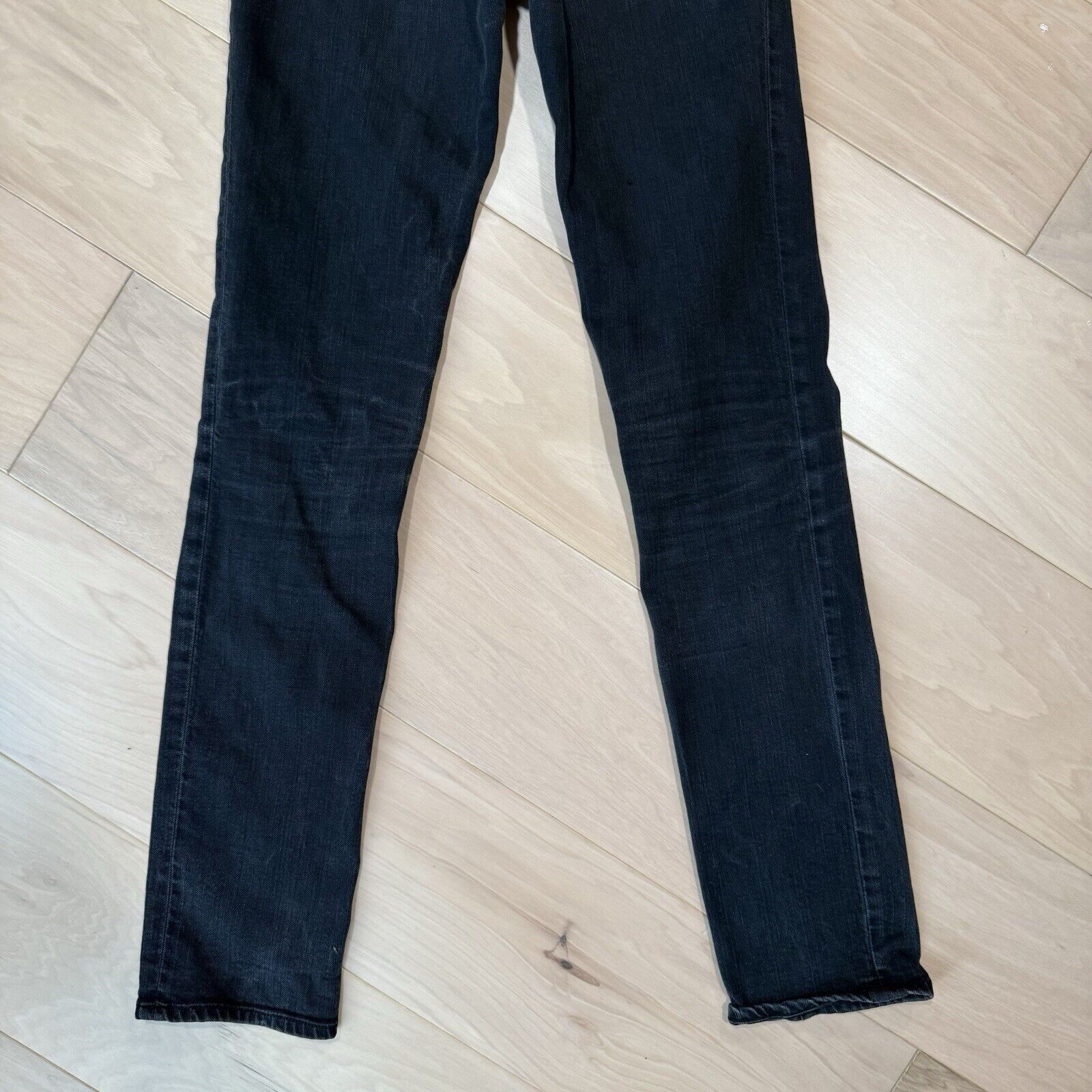 Acne Studios Acne Studios Needle Wet Cash Jeans 26 Black Slim Denim Size US 26 / EU 42 - 8 Thumbnail