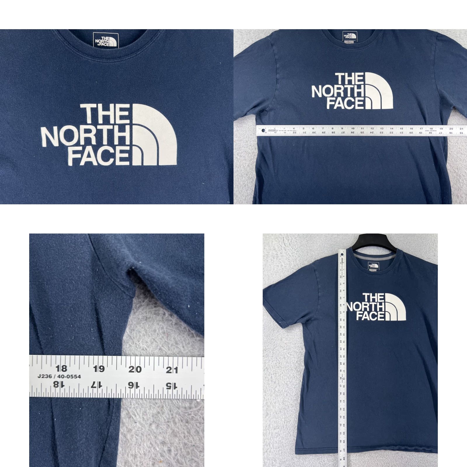 The North Face VINTAGE The North Face Shirt Men M Blue Short Sleeve T-Shirt Logo Outdoor 90s Mens Size US M / EU 48-50 / 2 - 8 Thumbnail
