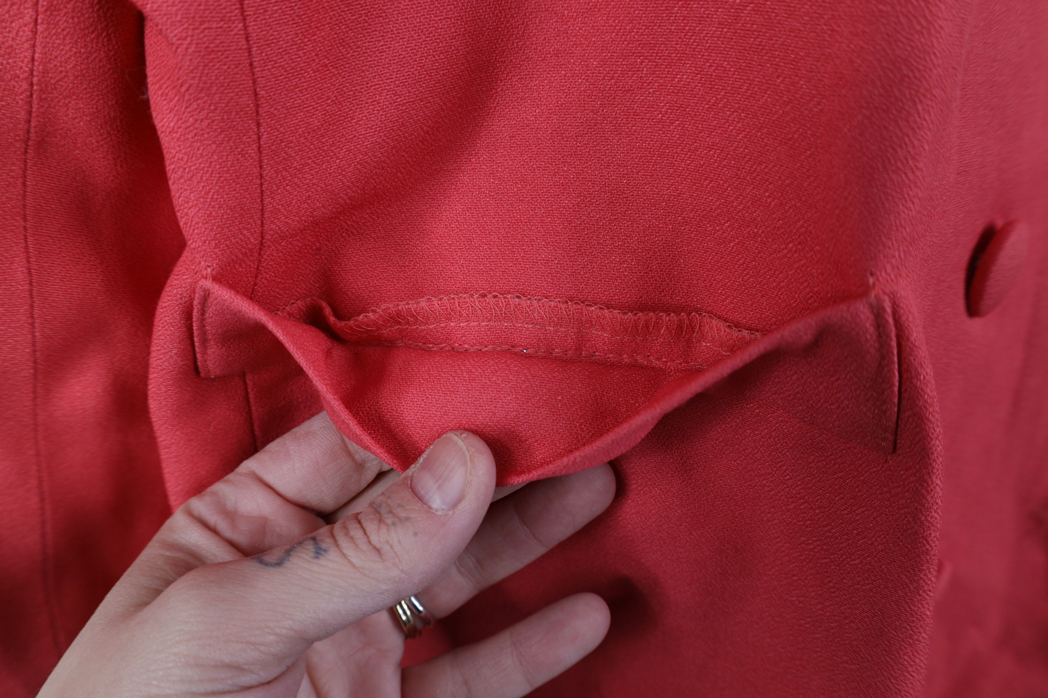 Vintage Vintage 80s 90s Streetwear Breasted Blazer Jacket Pink USA Size XXL / US 16-18 / IT 52-54 - 6 Thumbnail