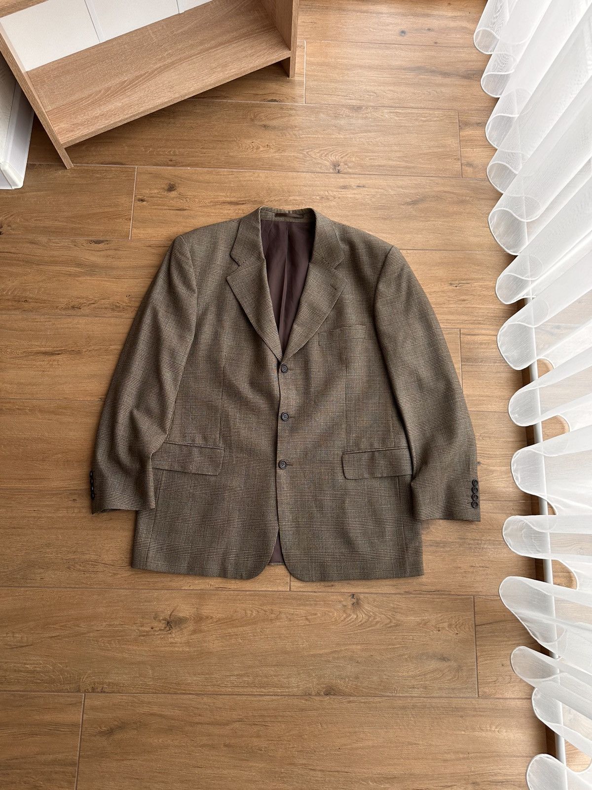 Bally × Vintage Vintage Bally Presidential Luxury Wool Blazer Size 54R - 6 Thumbnail