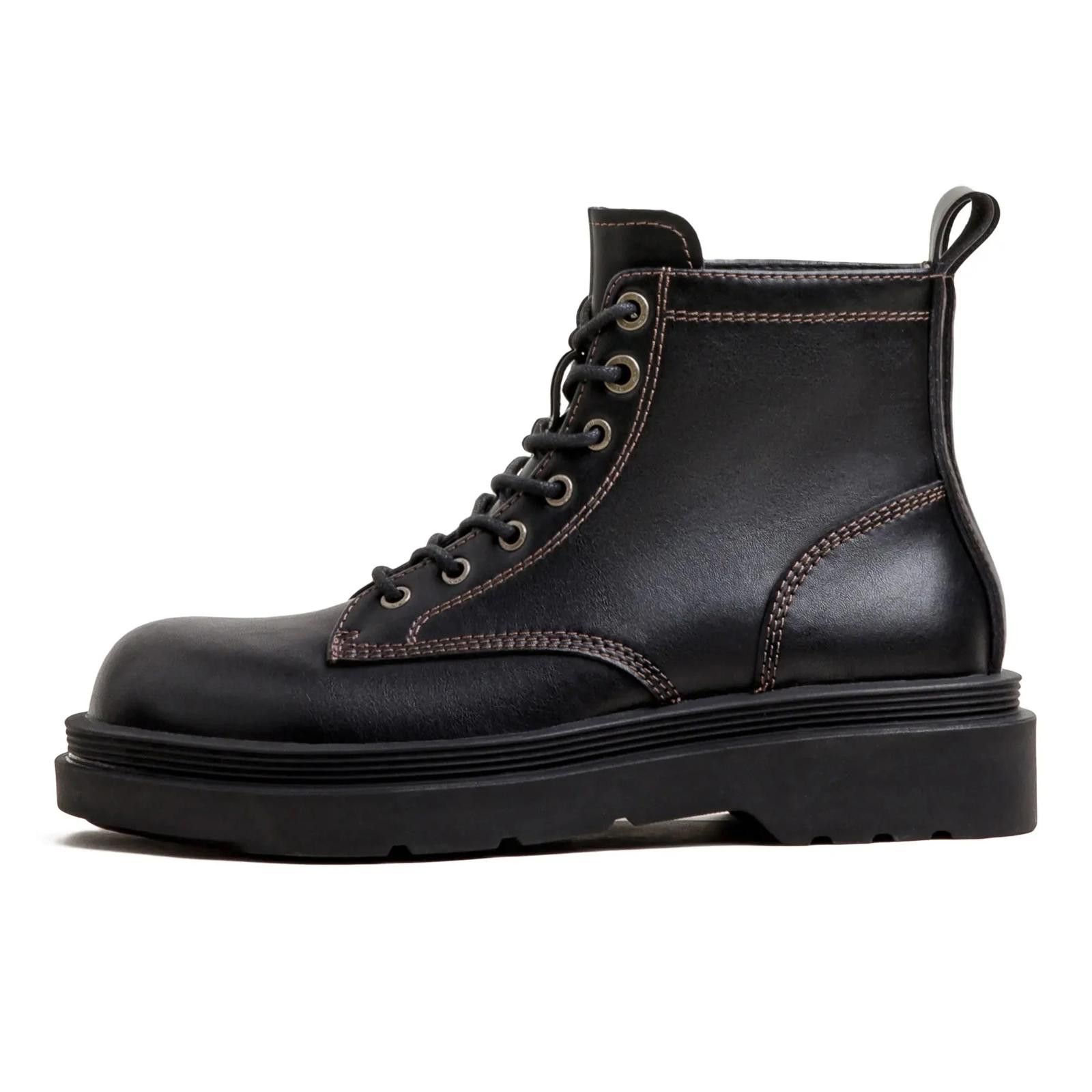 Other Contrast Stitch Military Boots Size US 11 / EU 44 - 2 Thumbnail