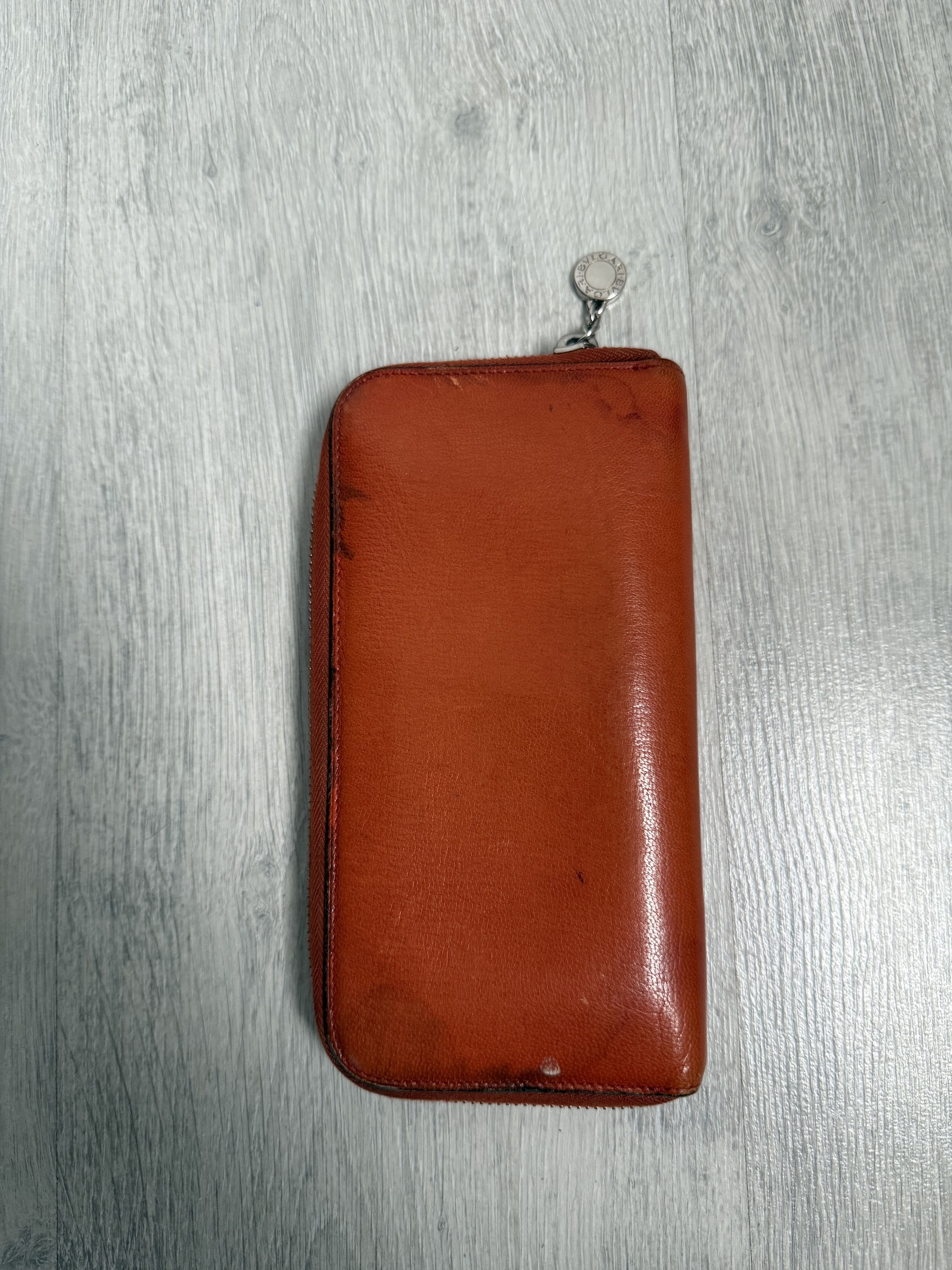 Bvlgari Vintage Bulgari leather wallet Size ONE SIZE - 5 Thumbnail