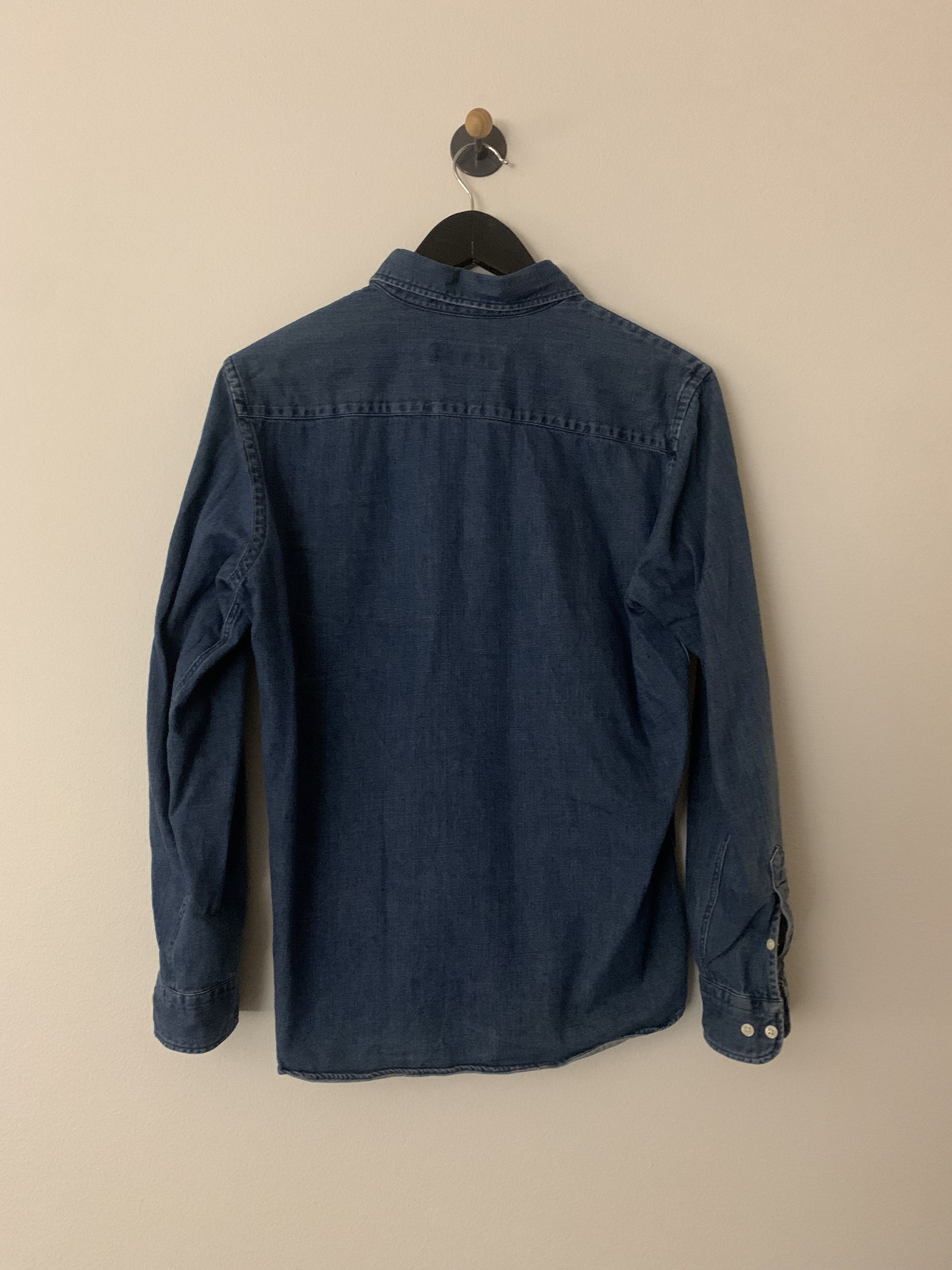Peter Manning Peter Manning Denim Shirt - Medium Wash Size US S / EU 44-46 / 1 - 5 Thumbnail