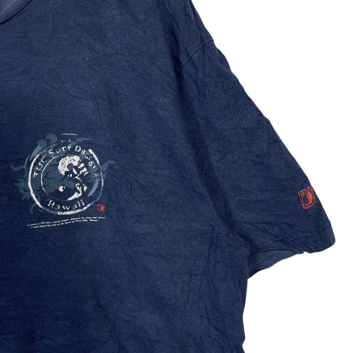 Vintage Vintage T&C Surf Designs Hawaii Graphic T-Shirt Navy Skate Size US XL / EU 56 / 4 - 4 Thumbnail