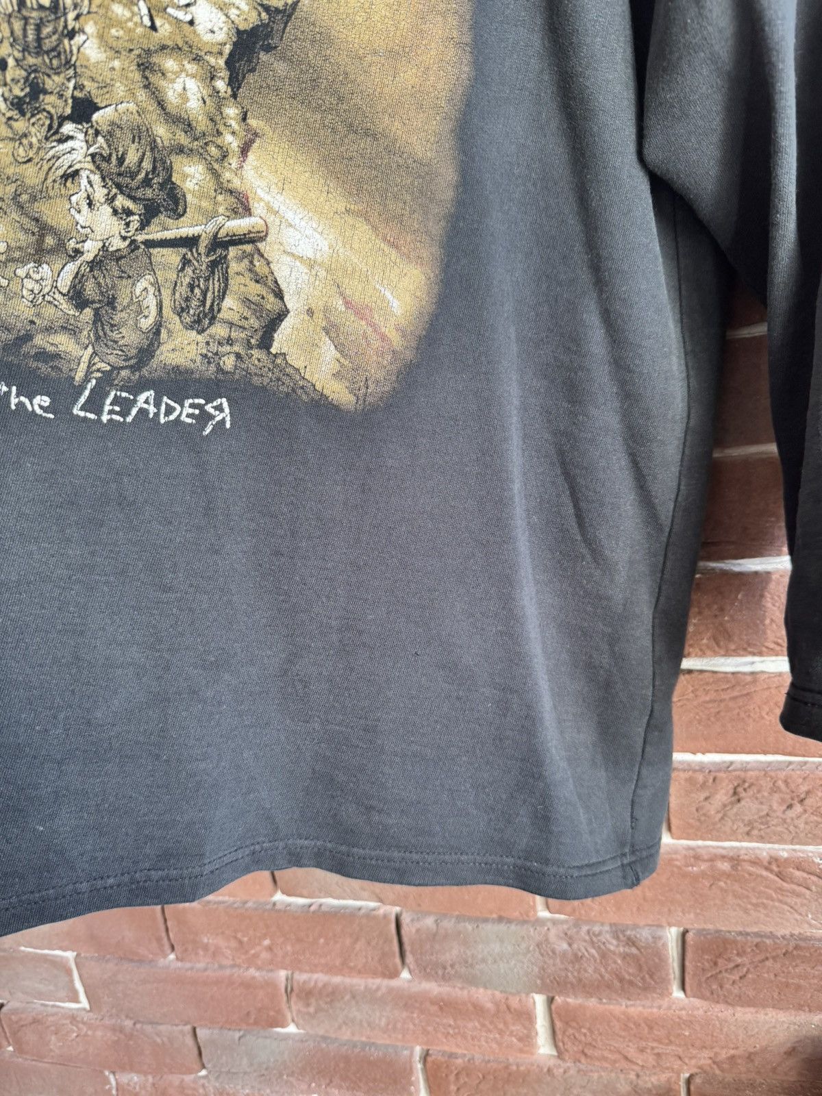 Band Tees Vintage 90s KORN Follow The Leader Nu Metal Band hoodie xl Size US XL / EU 56 / 4 - 9 Thumbnail
