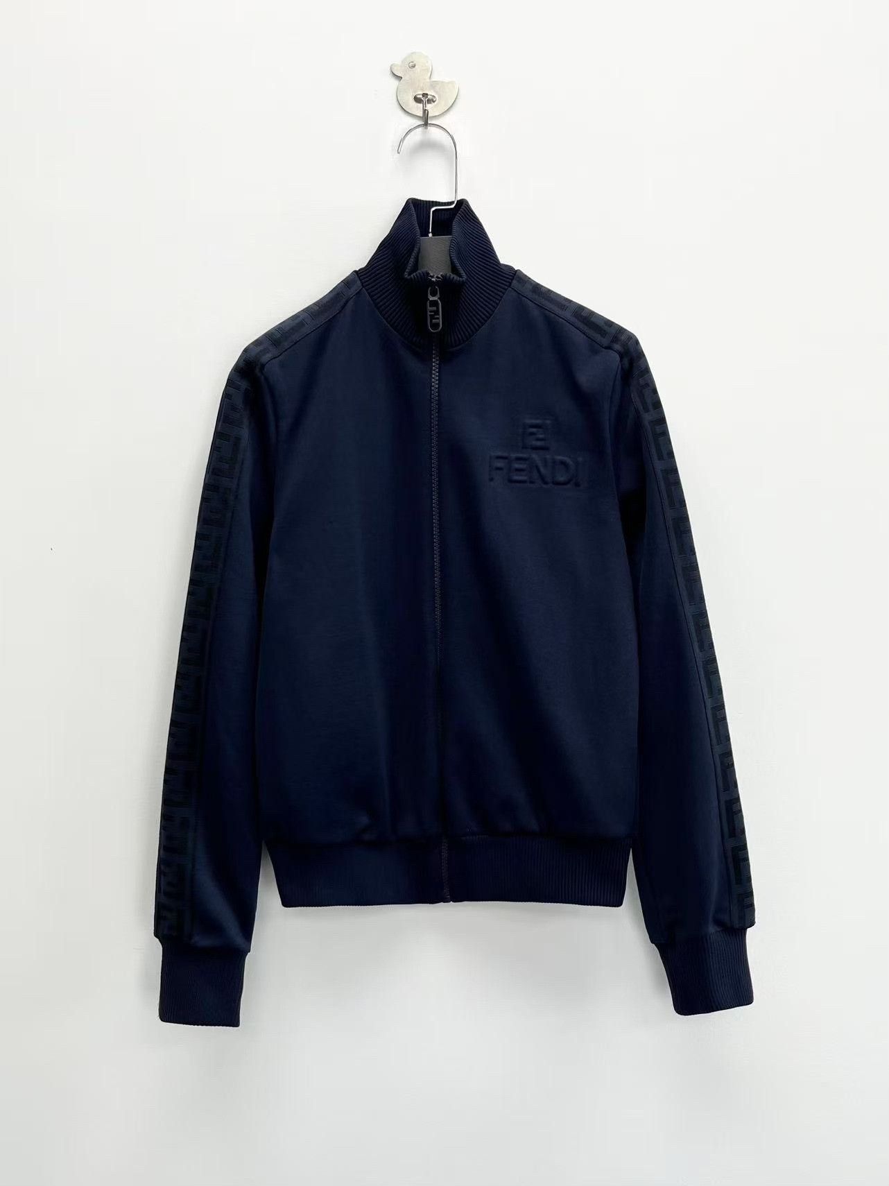 Fendi Fendi Double F Logo Short Zip Jacket Size S / US 4 / IT 40 - 1 Thumbnail