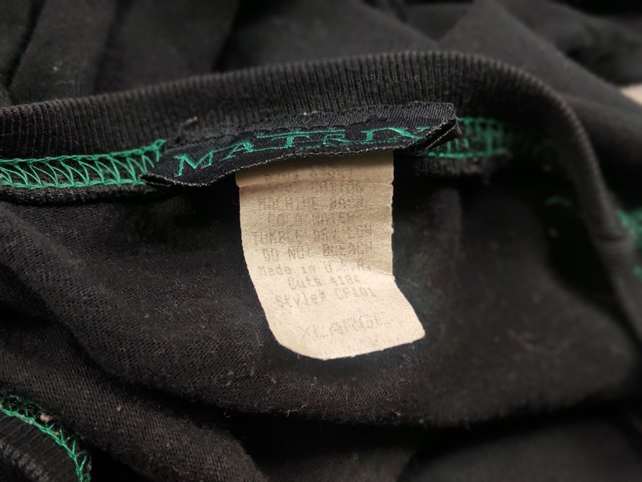 Vintage Vintage 00's Matrix Reloaded Movie Promo Long Sleeve Shirt Size US XL / EU 56 / 4 - 19 Thumbnail