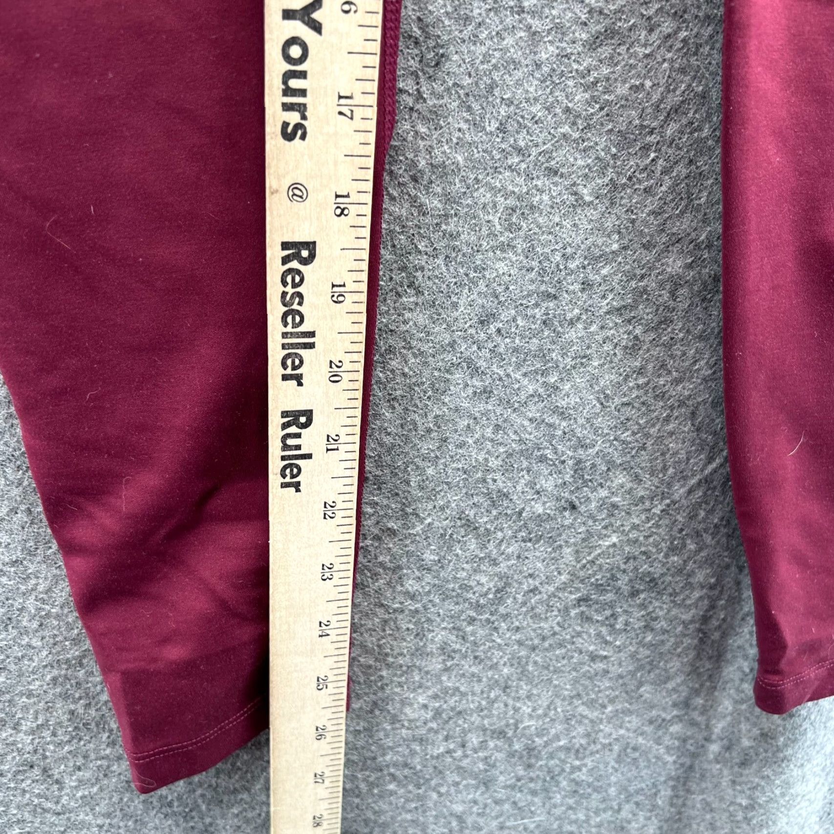 Nike Nike Pro Leggings Women Medium Red Dri Fit Pro Luxe Skinny Inseam 26 in Pants Casual" Size 32" / US 10 / IT 46 - 7 Thumbnail