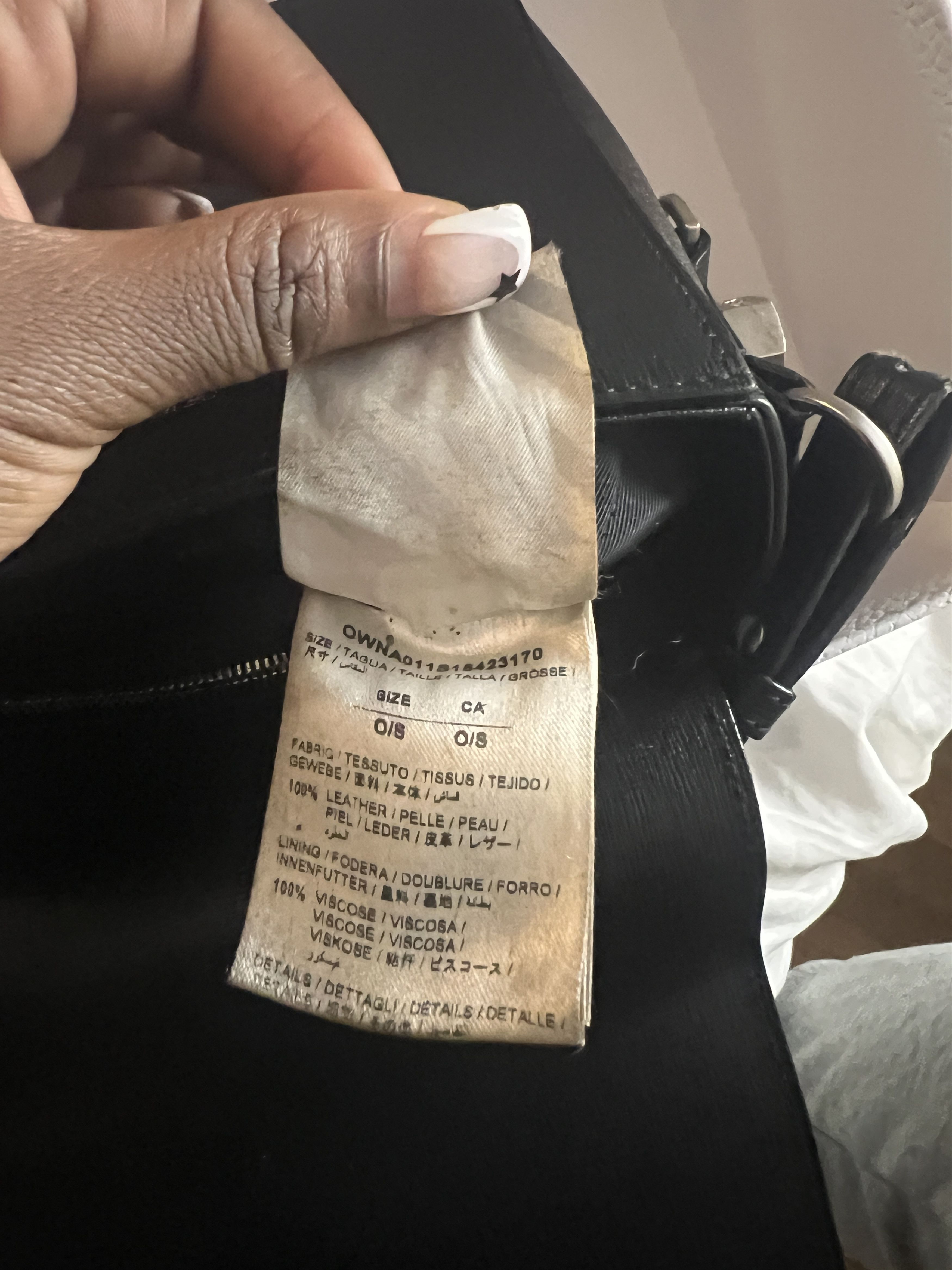 Off-White Off White by Virgil Abloh "For Display Only " cross body bag Size ONE SIZE - 11 Thumbnail