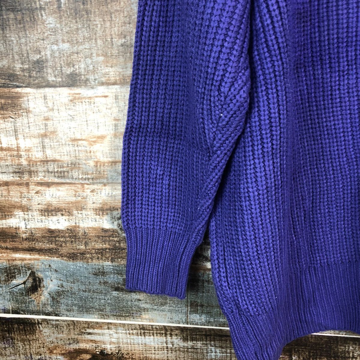 Homespun Knitwear × LOWRYS FARM Lowyrs Farm Purple Knitwear #A2349 Size XL / US 12-14 / IT 48-50 - 15 Thumbnail
