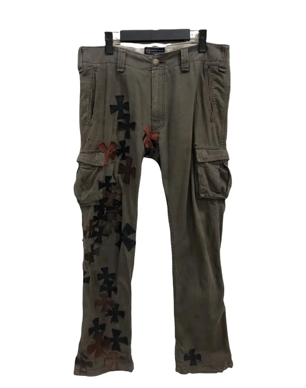 Alpha Industries Alpha industries inspired Chrome Heart Cargo Pant Size US 33 - 1 Thumbnail