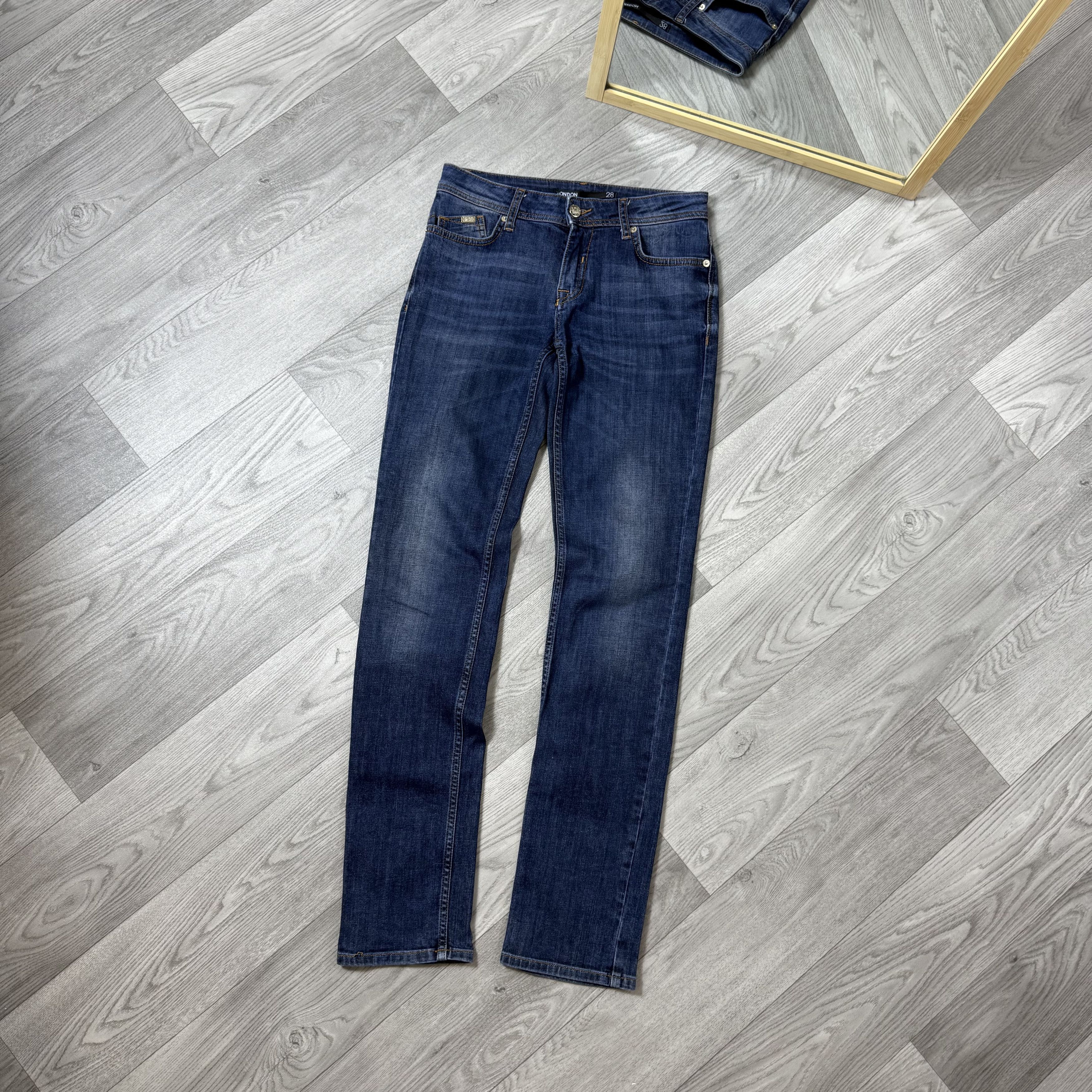 Iceberg Vintage ICE Iceberg London 00s Rare Miss Cianca Jeans Pants Size 28" / US 6 / IT 42 - 2 Thumbnail