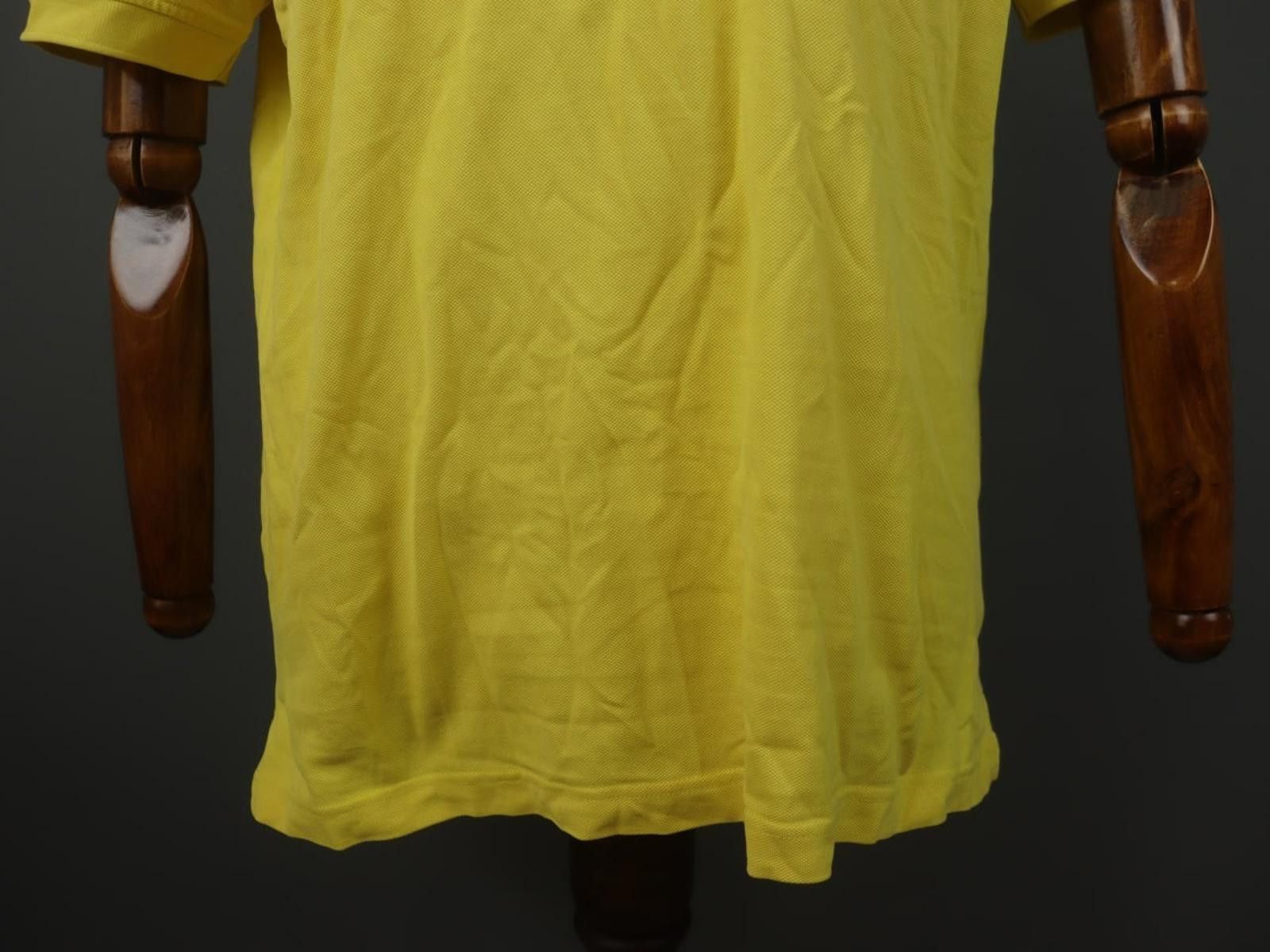 Faconnable Façonnable Yellow Cotton Collared Casual Polo Shirt Size XL Size US XL / EU 56 / 4 - 12 Thumbnail