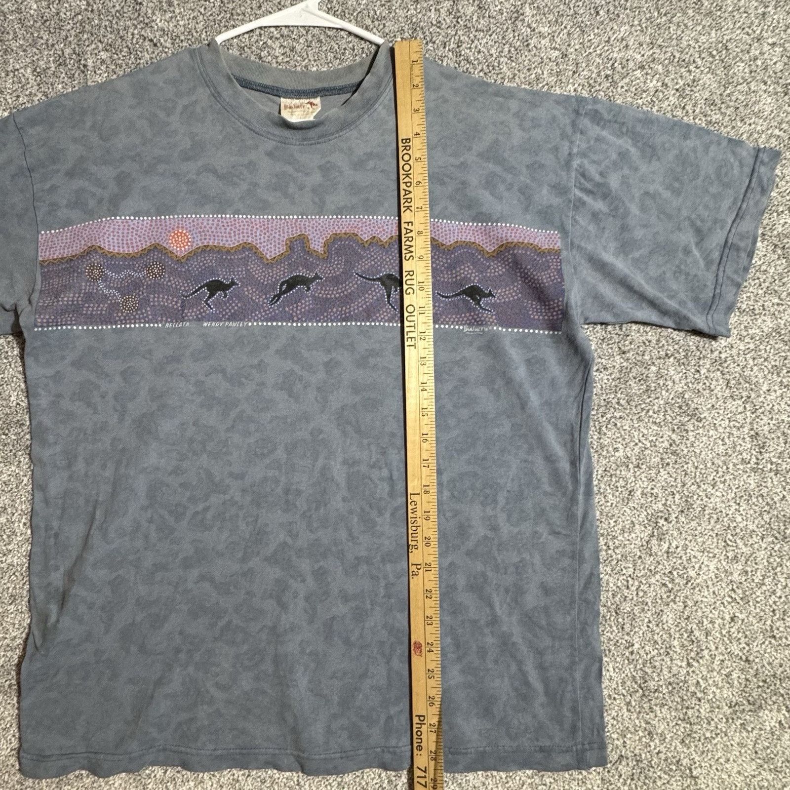 Other Vintage 90s Shirt Mens L Tribal Aboriginal Art Bellata Wendy Size US L / EU 52-54 / 3 - 8 Thumbnail