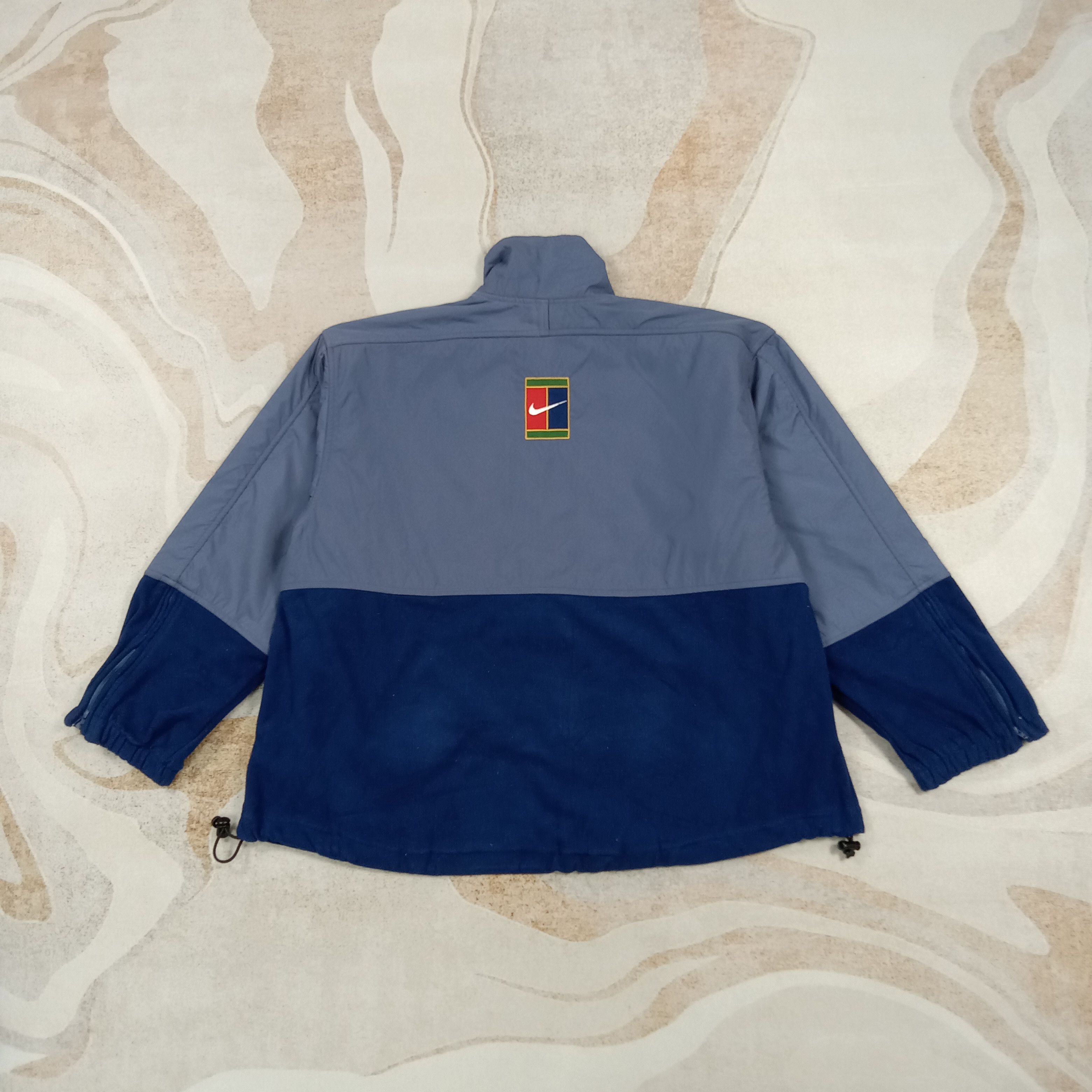 Nike 90's Nike Court American Inner Fleece Jacket C287N33 Size US L / EU 52-54 / 3 - 1 Thumbnail