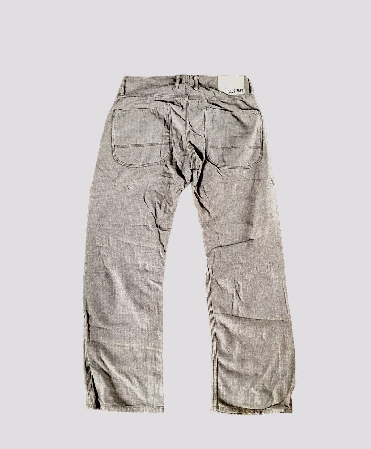 Blue Blue Japan × Vintage VTG BLUE WAY PANTS Size US 32 / EU 48 - 2 Thumbnail