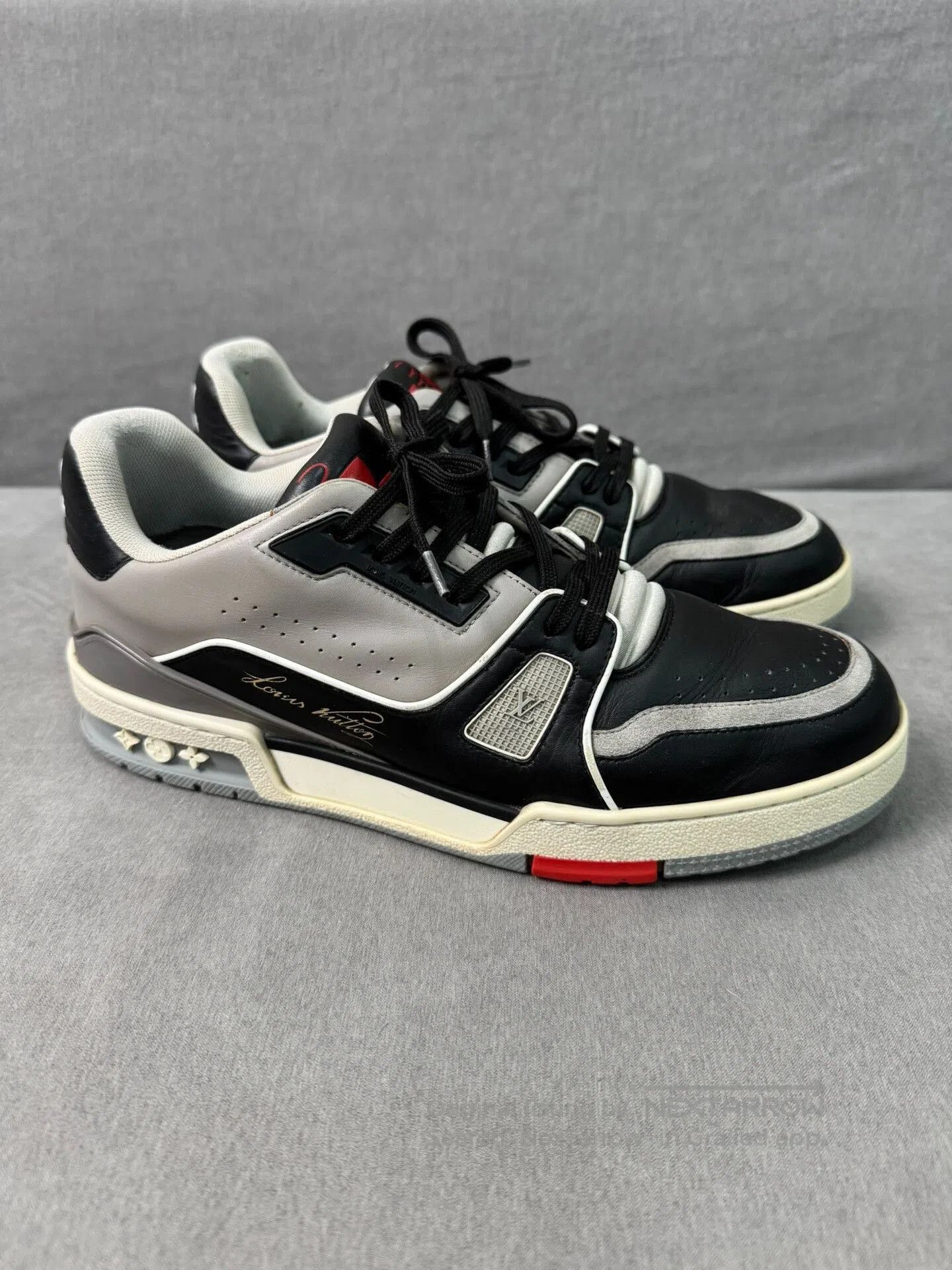 Louis Vuitton Louis Vuitton Trainer Black Cement. Size US 8 / EU 41 - 2 Thumbnail