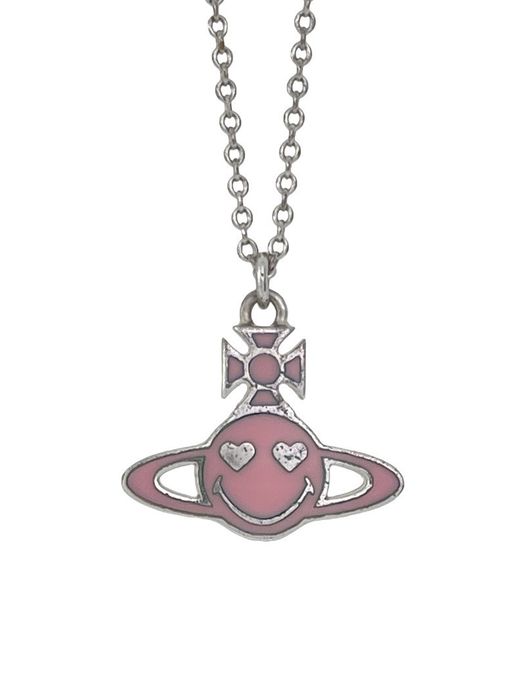 Vivienne Westwood Reversible Smiley Face Orb Necklace | Grailed