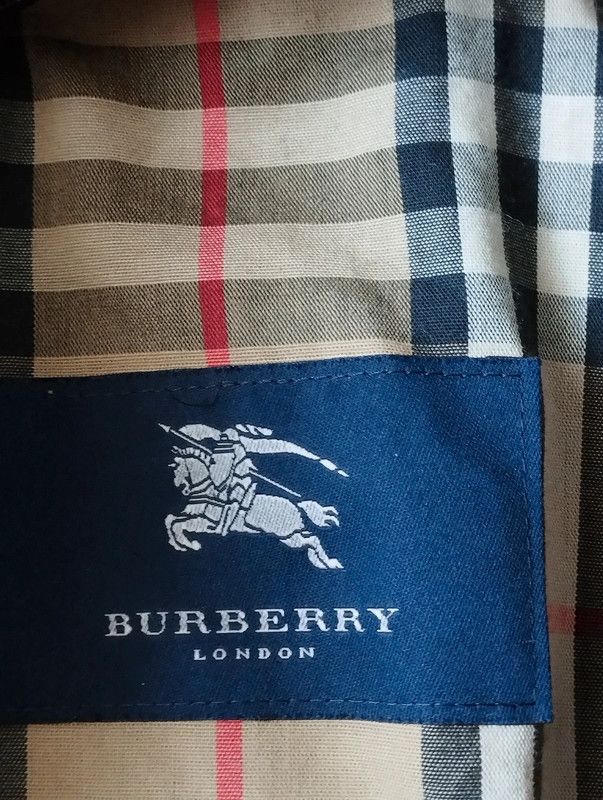 Burberry Burberry Rain Coat vintage 90s Monogram Light jacket size 14 Size XL / US 12-14 / IT 48-50 - 10 Thumbnail
