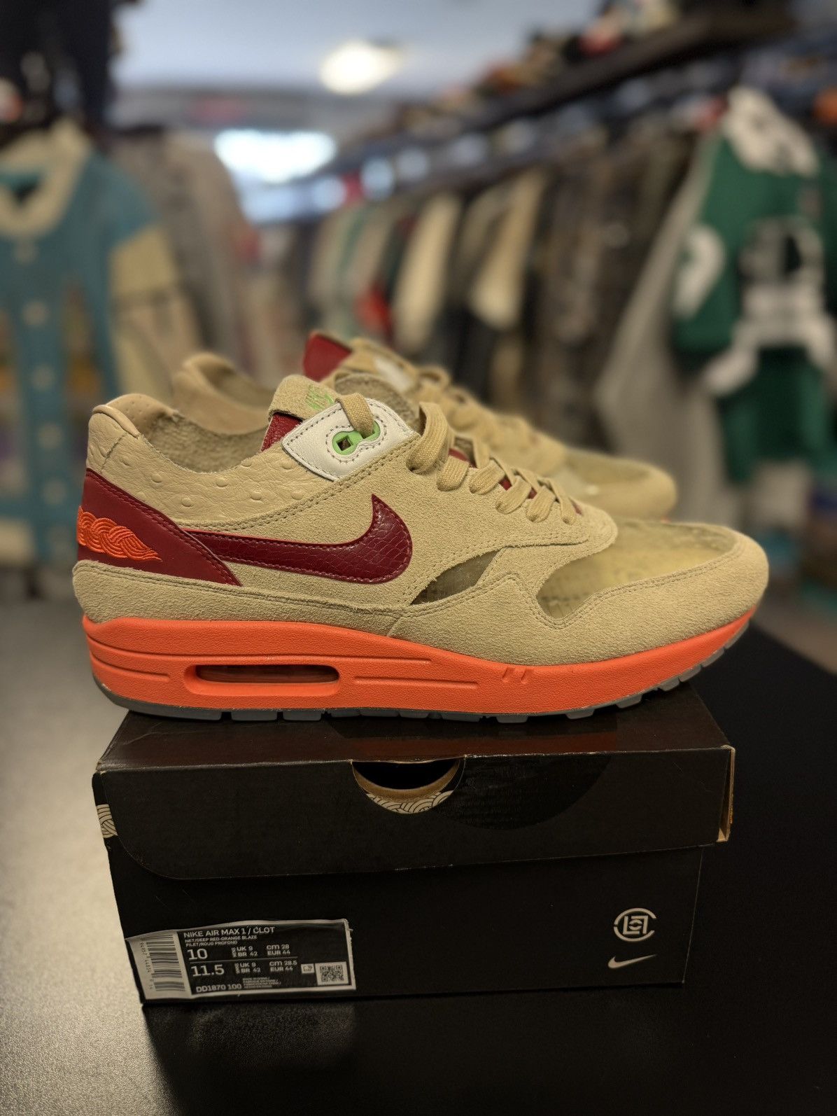 Nike Nike Air 1 Max Clot See Through Size 10 Tried On Size US 10 / EU 43 - 4 Thumbnail