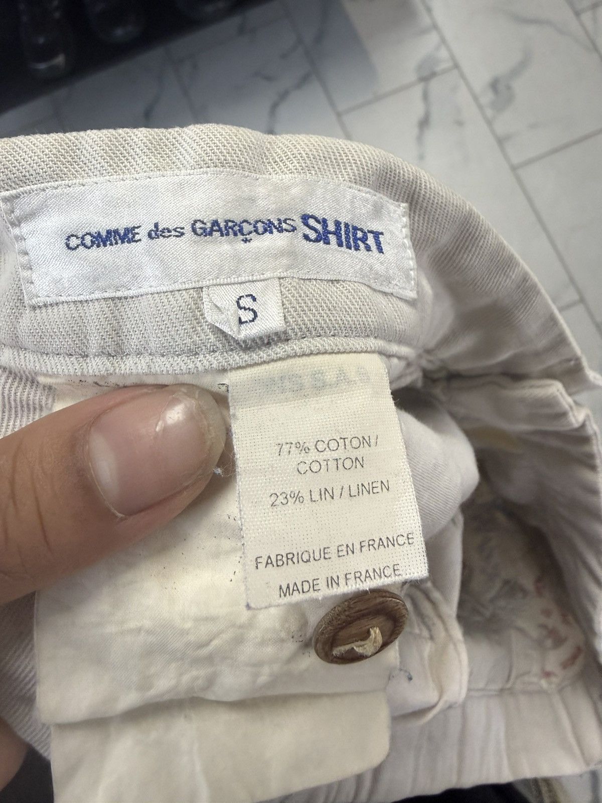 Comme des Garcons Comme des Garcons Graffiti Trousers Size US 31 - 3 Thumbnail