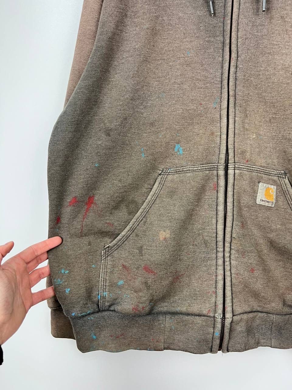 Carhartt Carhartt streetwear vintage zip hoodie size L Size US L / EU 52-54 / 3 - 7 Thumbnail