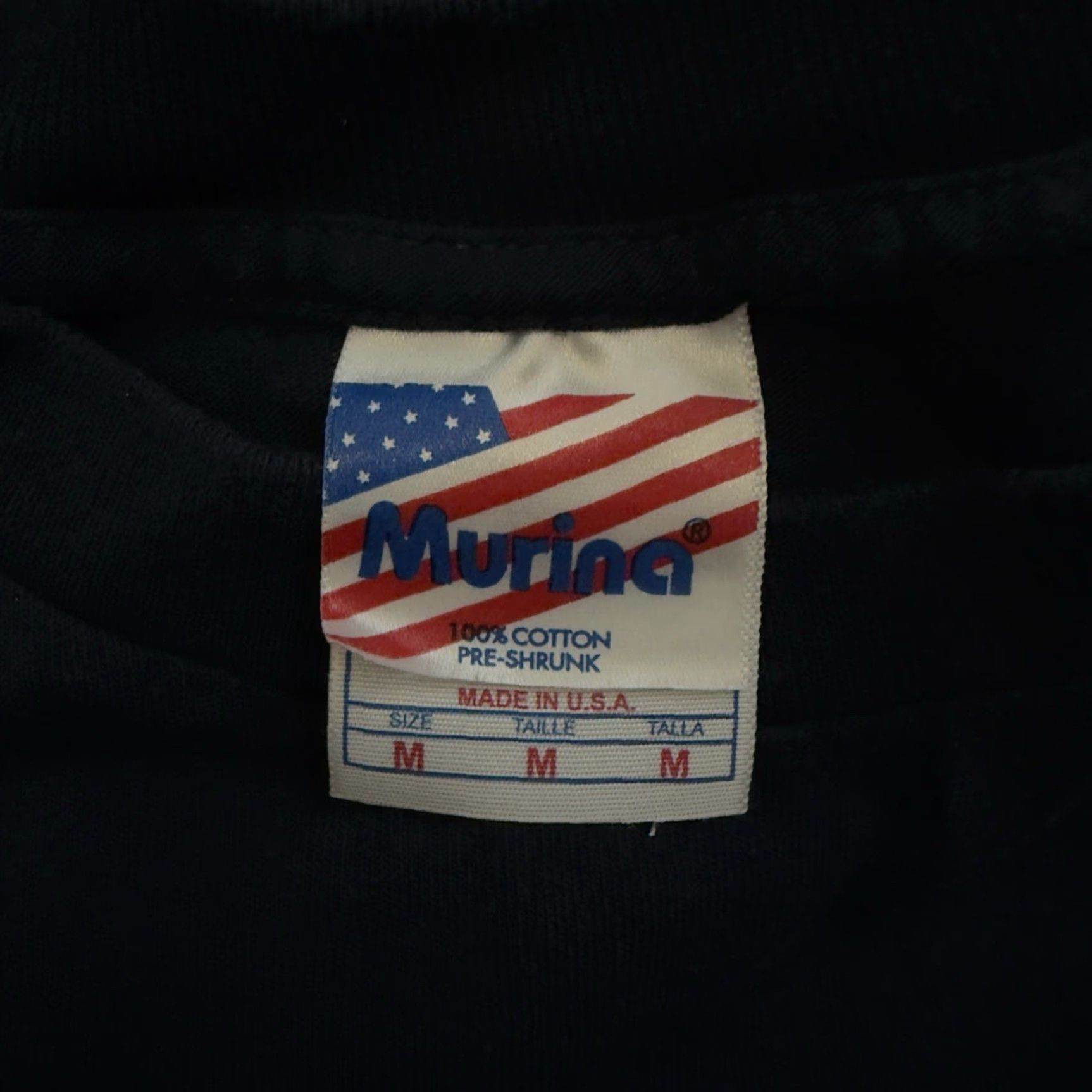 Vintage VINTAGE Murina U.S. Air Force Graphic Tee Shirt Mens Size M Blue Cotton USA Size US M / EU 48-50 / 2 - 4 Thumbnail