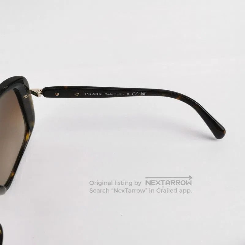 Prada Prada Full Frame Logo Sunglasses. Size ONE SIZE - 5 Thumbnail