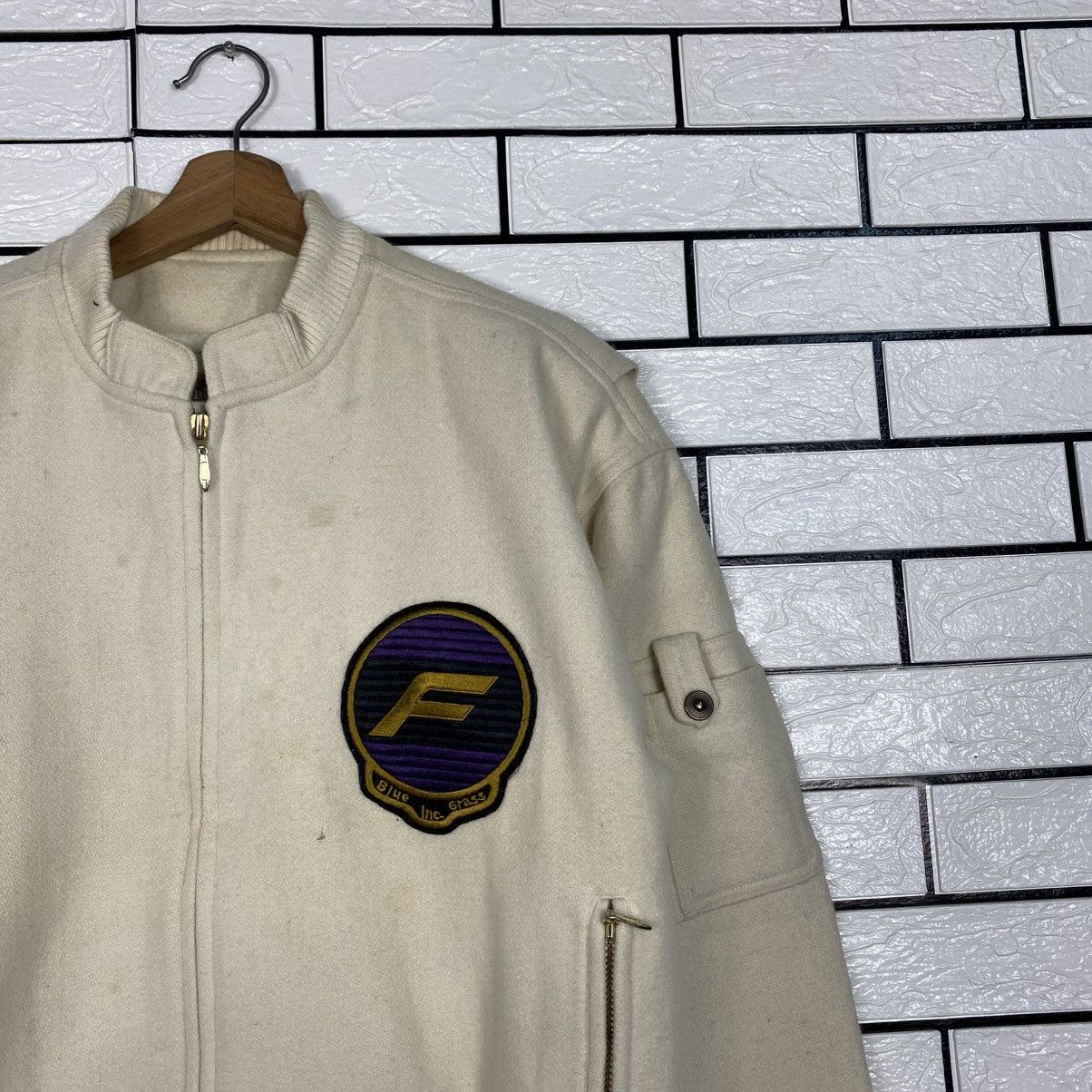 Japanese Brand 📌Vintage Wool Bomber Jacket Flint Lock Issey Miyake Size US M / EU 48-50 / 2 - 7 Thumbnail