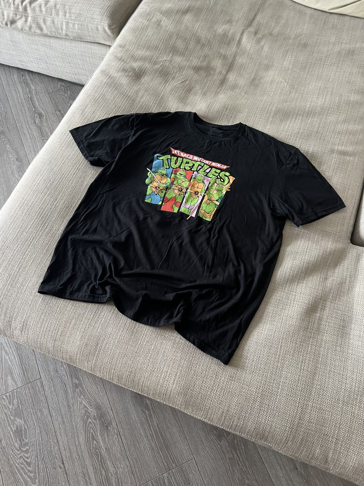 Cartoon Network × Vintage Teenage Mutant Ninja Turtles Movie Comics Tee Size US XL / EU 56 / 4 - 2 Thumbnail