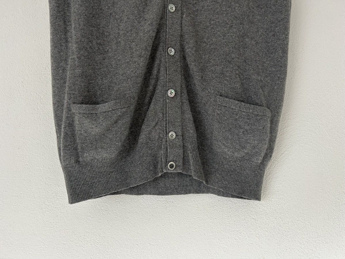Brunello Cucinelli Grey Knit Cardigan Vest Size US L / EU 52-54 / 3 - 5 Thumbnail