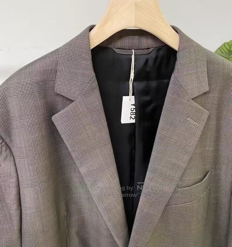 Balenciaga Balenciaga Sleeve Logo Suit Jacket Size US L / EU 52-54 / 3 - 5 Thumbnail
