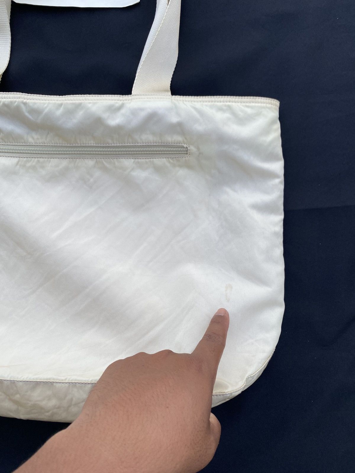 Prada Rare Vintage PRADA Nylon Tote Bag Size ONE SIZE - 24 Thumbnail