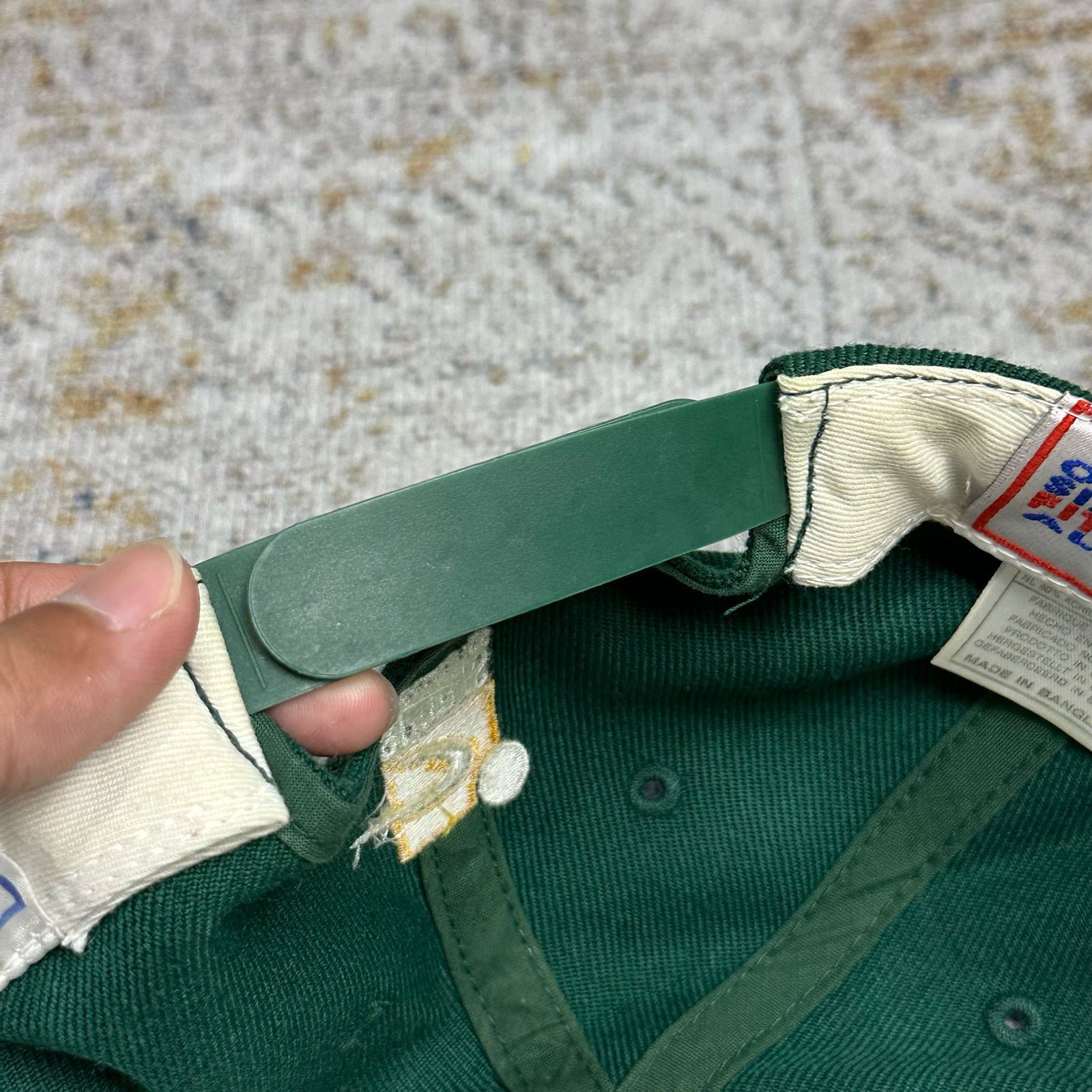 NFL × Sports Specialties × Vintage Vintage Hat Green Bay Packers Grid Sports Specialties Size ONE SIZE - 10 Thumbnail