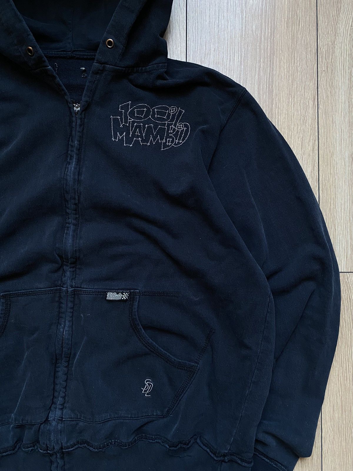 Mambo Vintage Mambo Zip Up Surf Black Hoodie Size US M / EU 48-50 / 2 - 3 Thumbnail